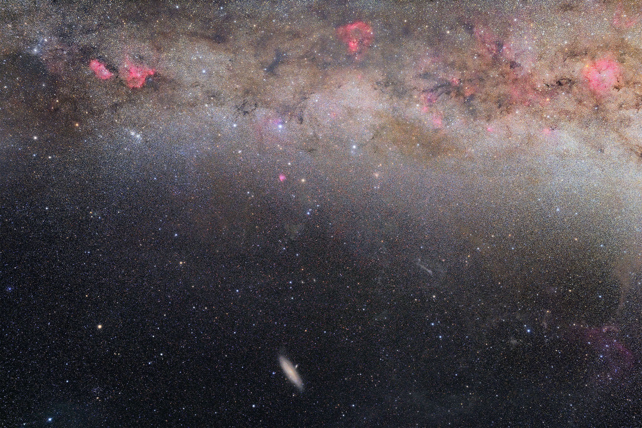 アンドロメダ時代—大星雲への旅 (1959年) The Andromeda Galaxy and Autumn Milkyway Around Cassiopeia